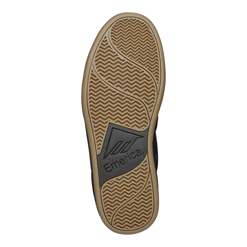 emerica-heritic-skate-schuhe-black-black-gum image 2