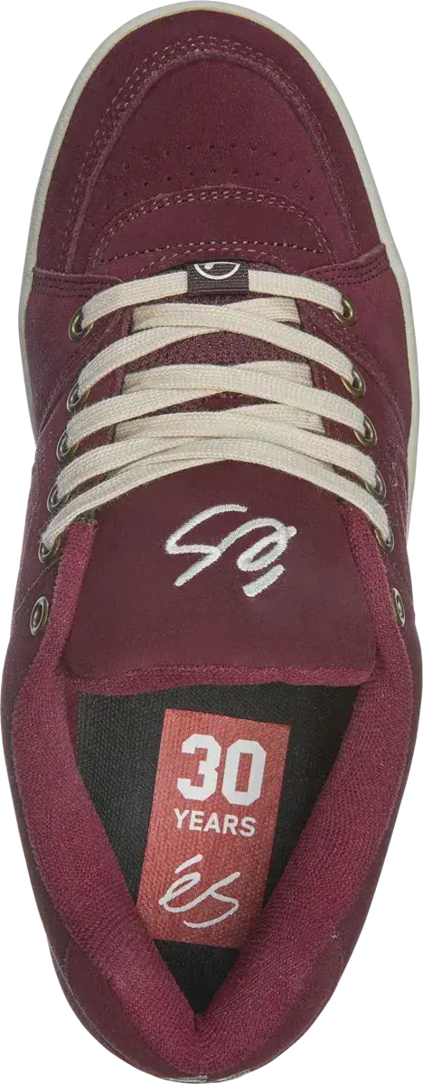 s-accel-skate-schuh-burgundy-tan image 2