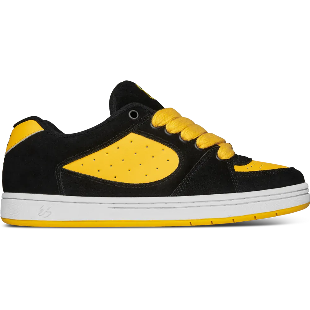 s-accel-x-louie-jones-skate-schuh-black-yellow image 1