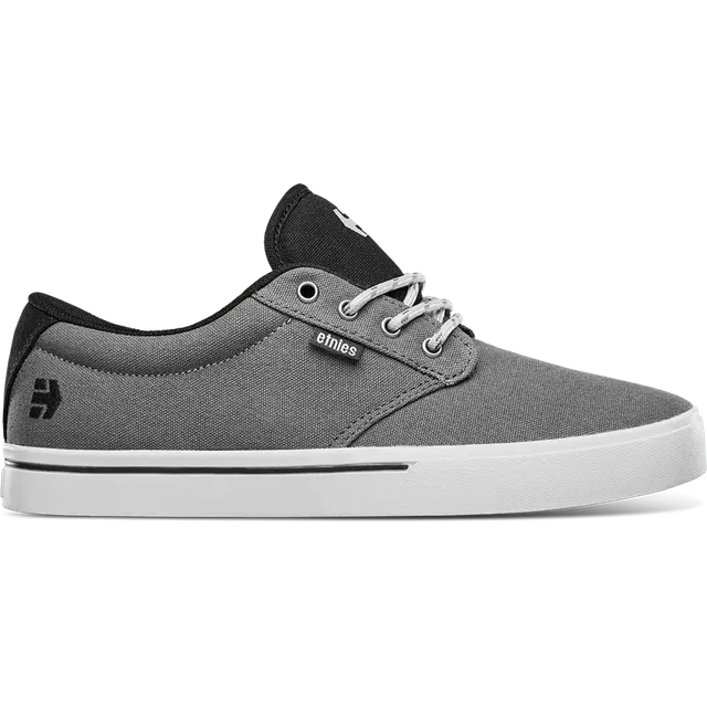 etnies-jameson-2-eco-low-top-skate-schuh-dark-grey-black-red image 1