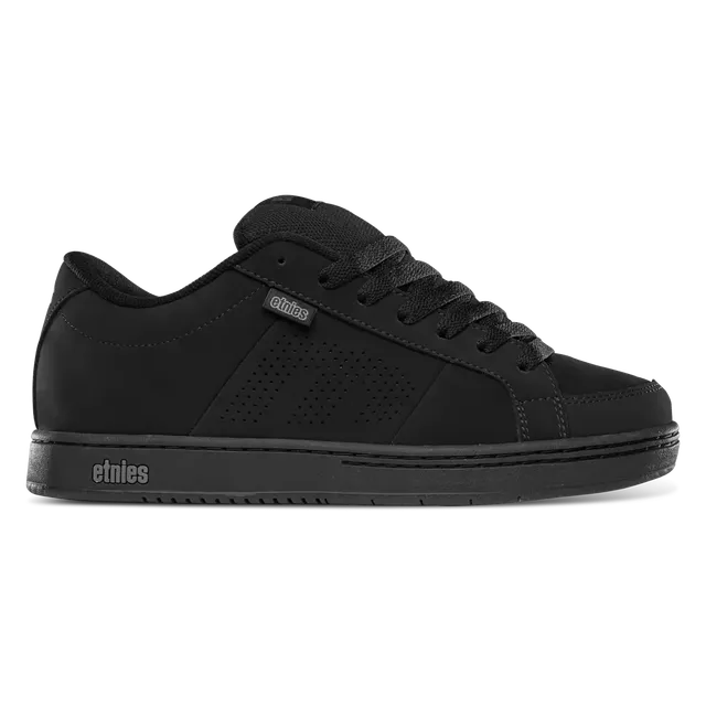 etnies-kingpin-skate-schuh-black-dirty-wash-suede image 1