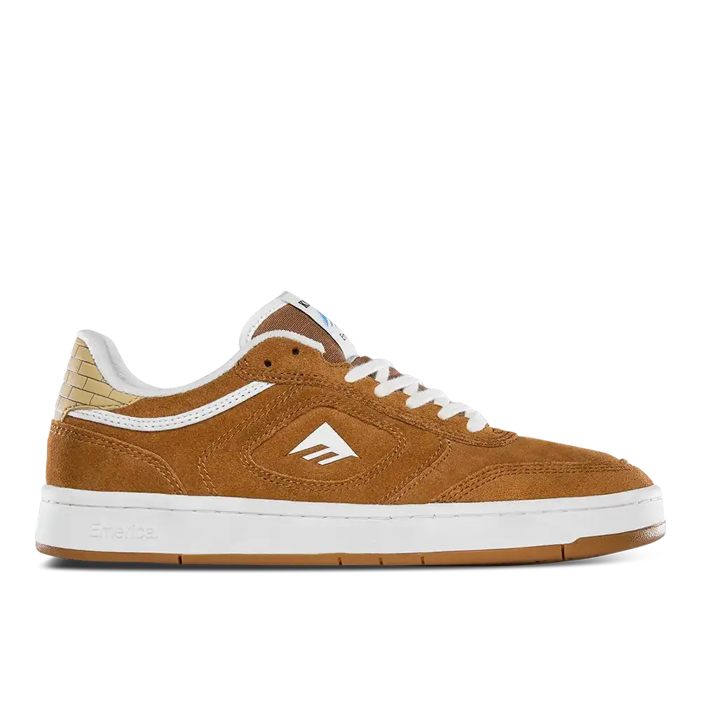 emerica-ksl-iii-skate-schuh-brown-tan-herren image 1