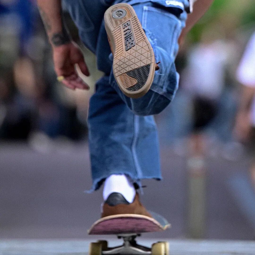 etnies-scam-skate-schuh-brown-gum image 4