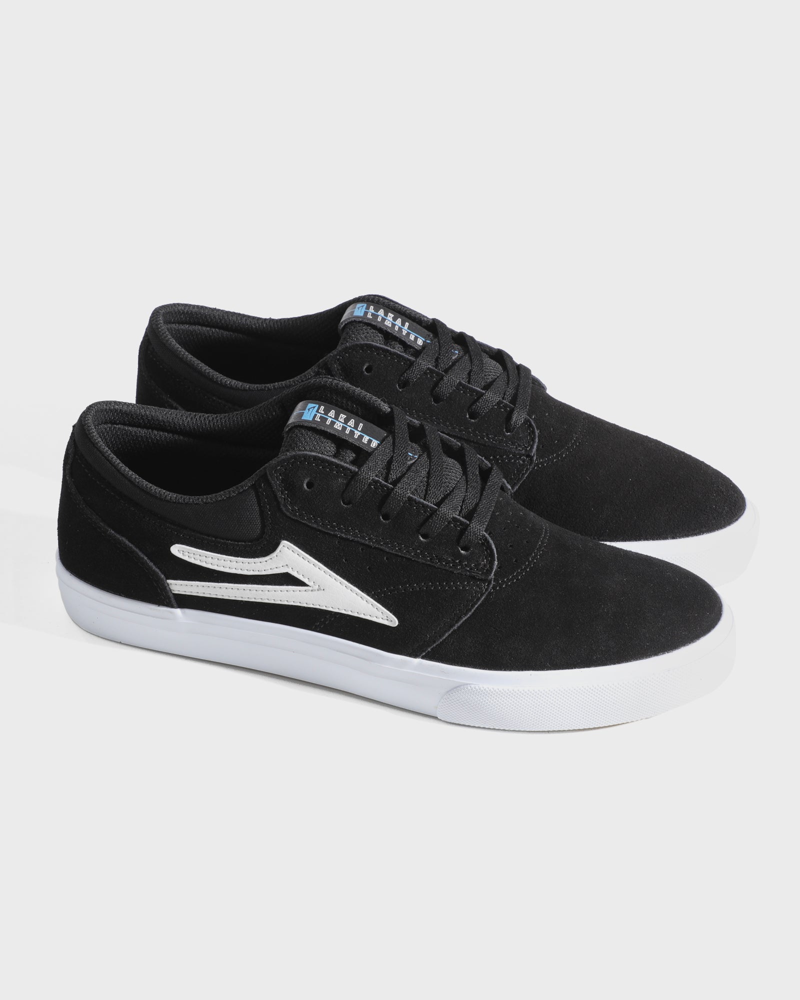 lakai-griffin-skate-schuh-black-suede image 2