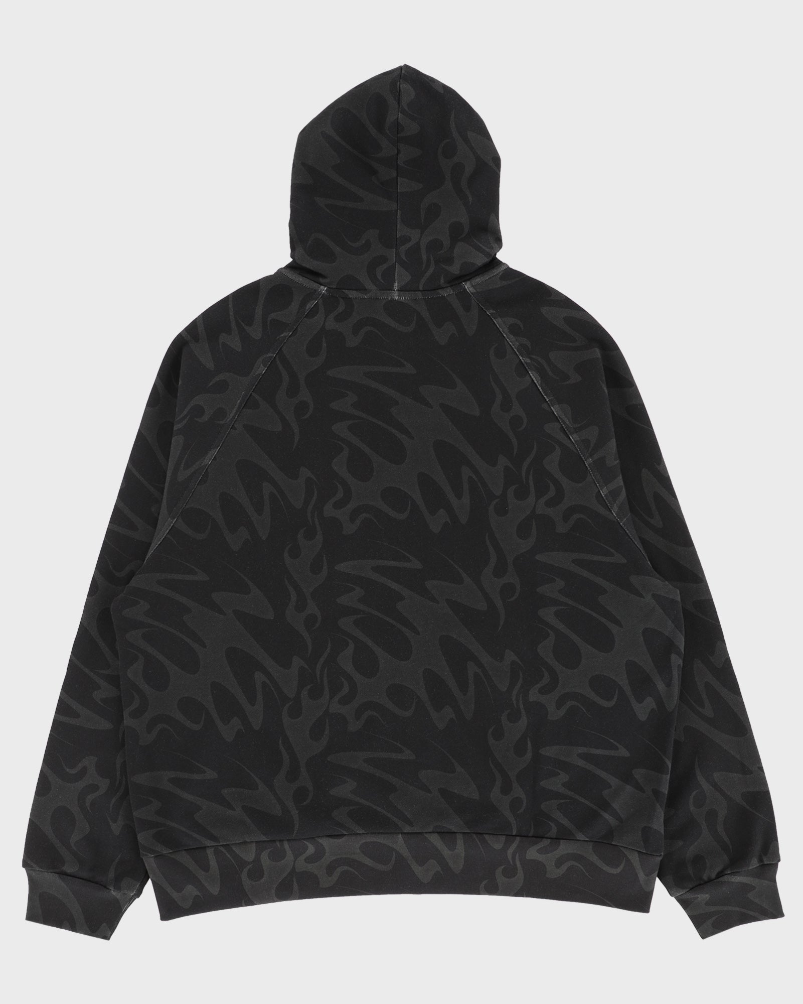 lakai-x-ripndip-flame-zipper-hoodie-dark-grey image 3