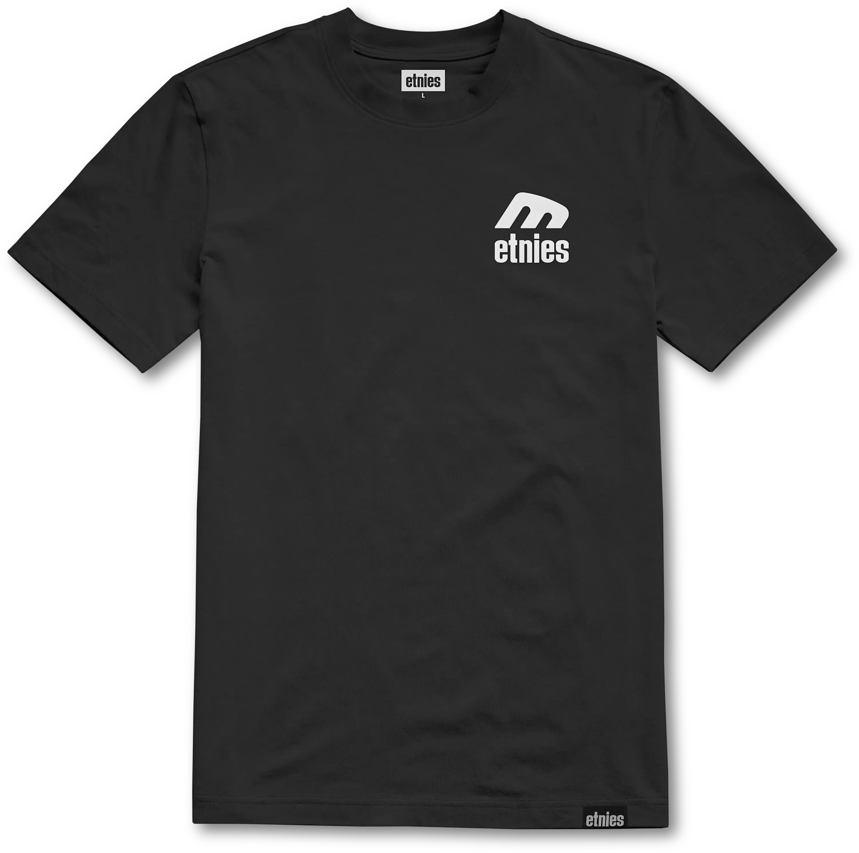 etnies-team-tee-t-shirt-black-white image 1