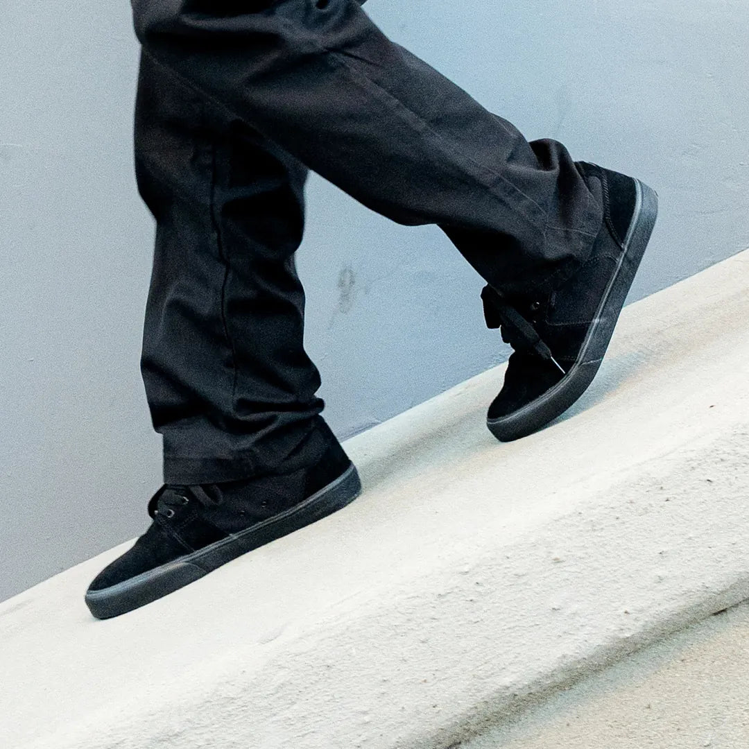 etnies-barge-ls-skate-schuh-low-top-black-dirty-wash-hemp image 4