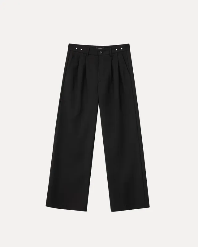 lakai-wide-leg-trousers-stoffhose-black image 1