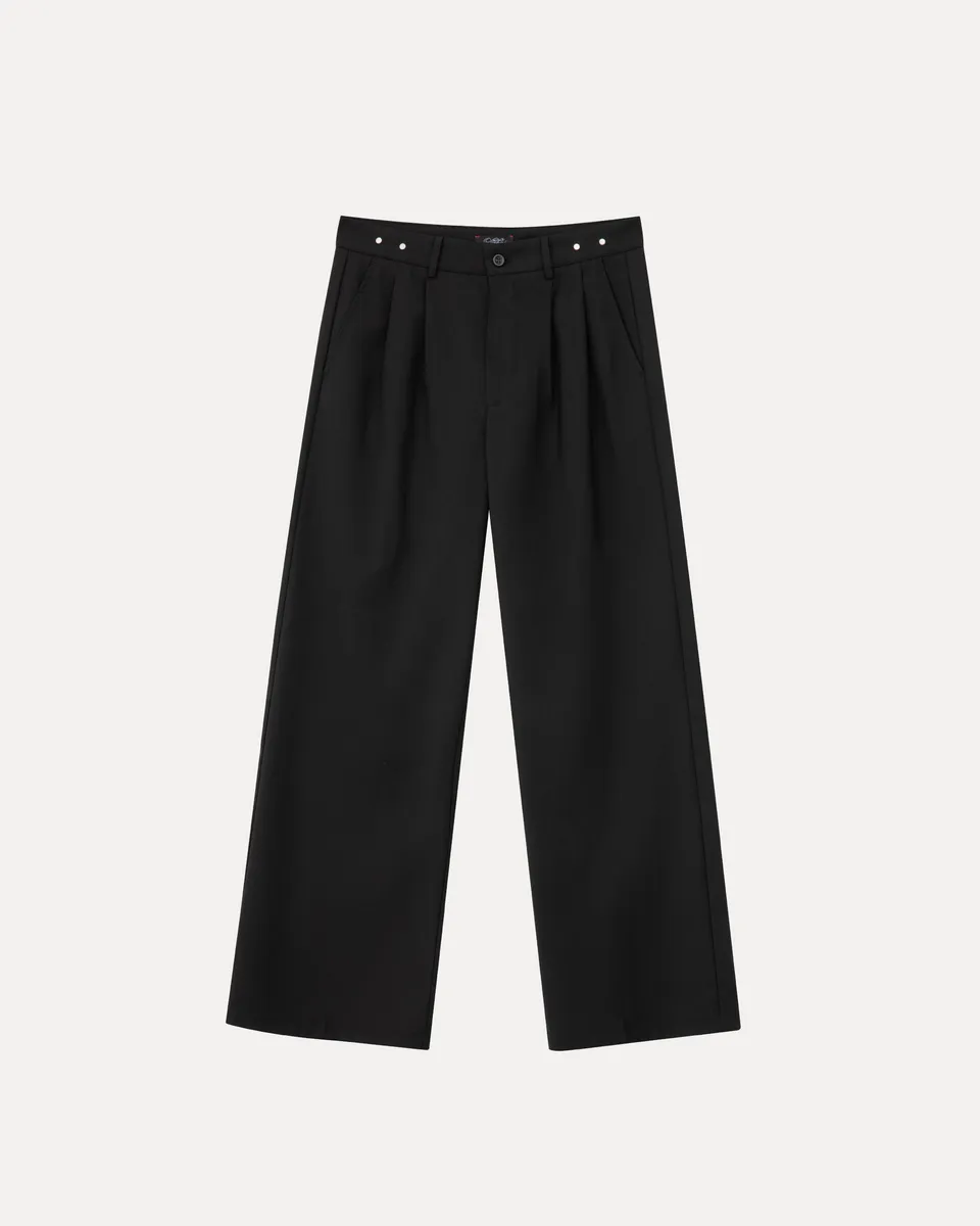 lakai-wide-leg-trousers-stoffhose-black image 1