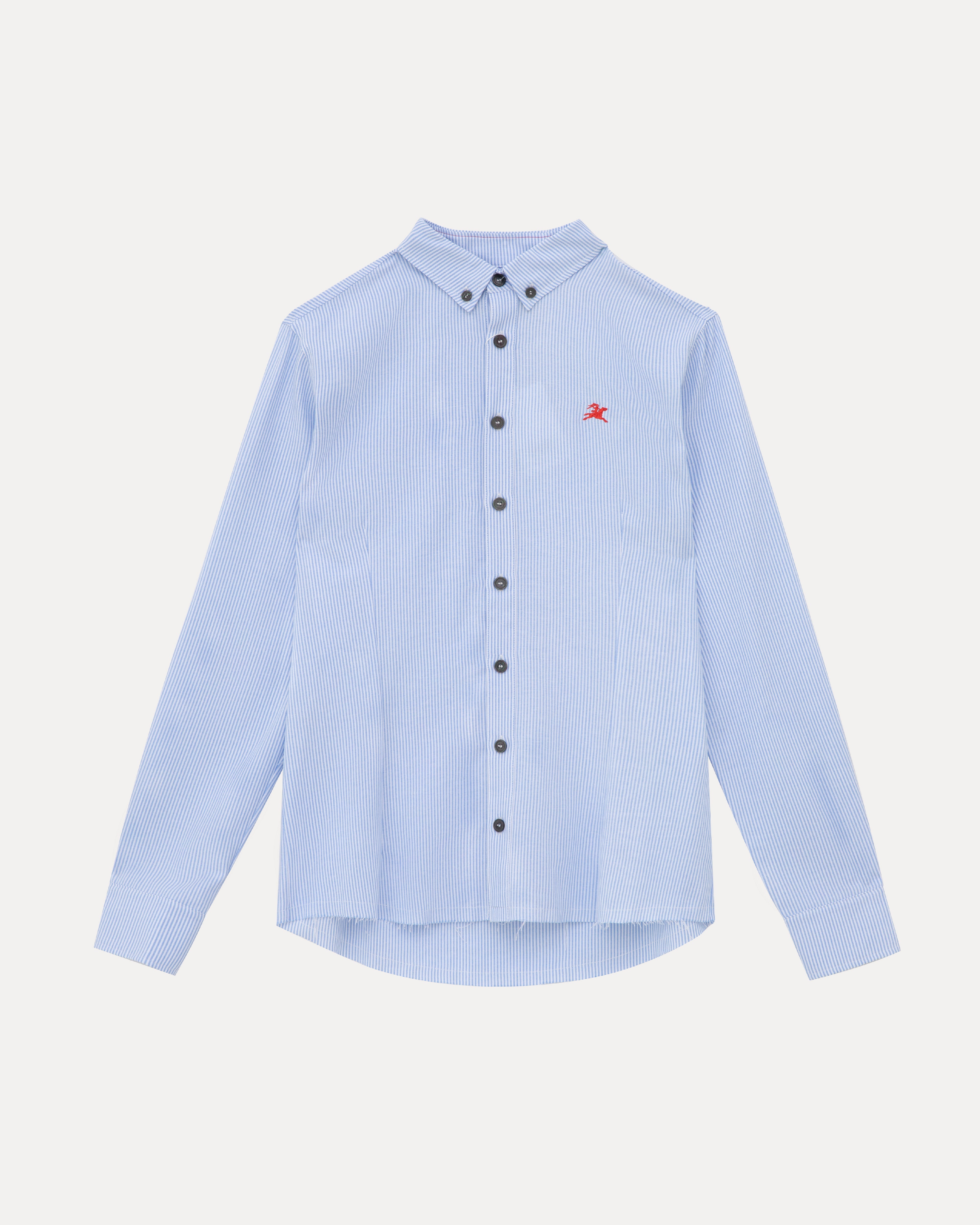 lakai-longsleeve-button-down-white-blue-stripe image 1