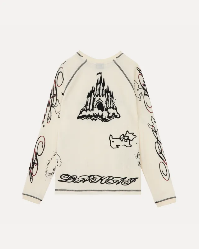 lakai-raglan-waffle-longsleeve-natural image 1