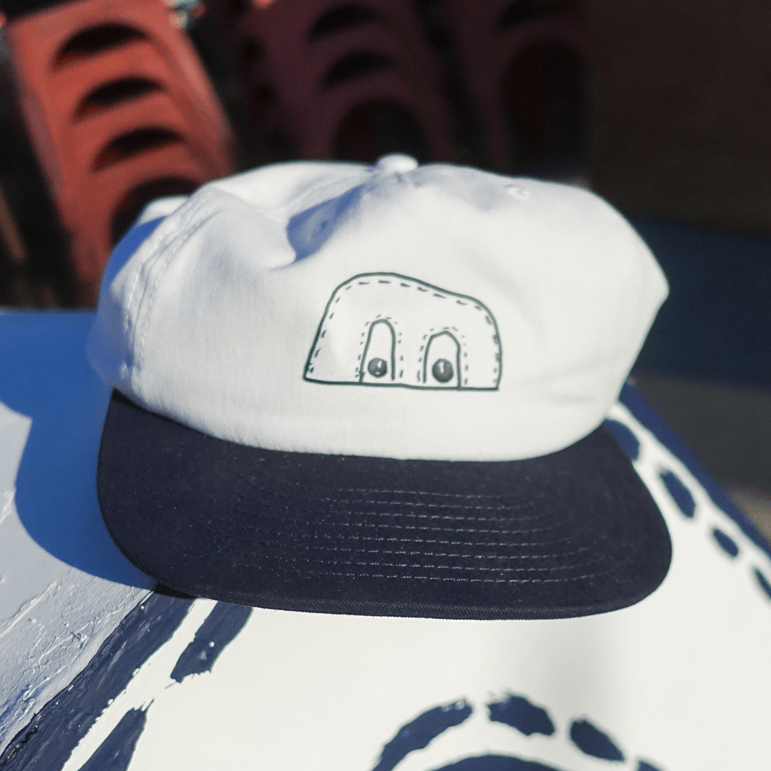 etnies-x-fos-snapback-cap-white-navy image 3