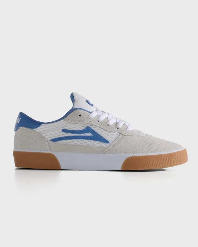 lakai-cambridge-skate-schuh-white-suede-parisian-gum image 1