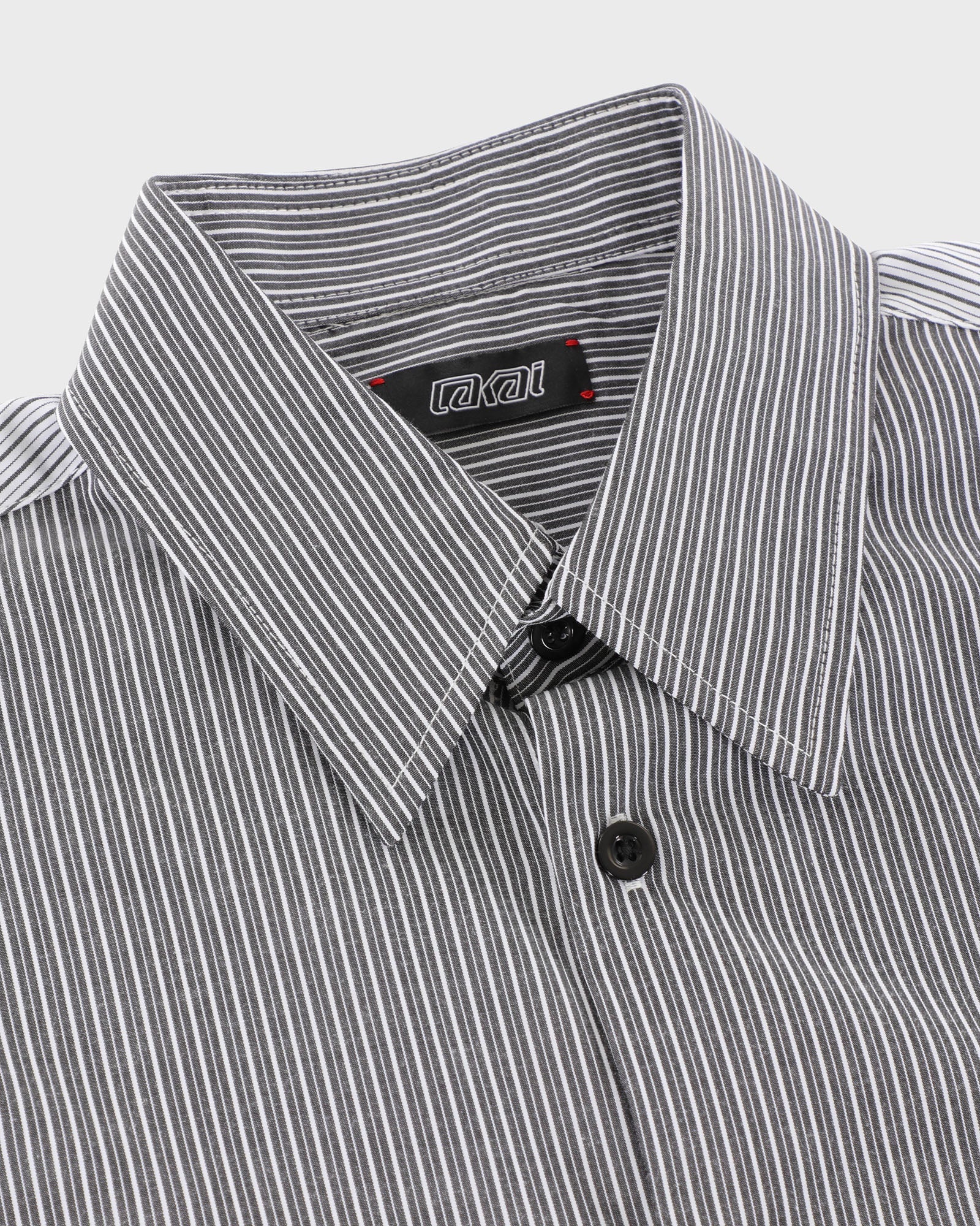 lakai-button-down-contrast-panel-langarmhemd image 4
