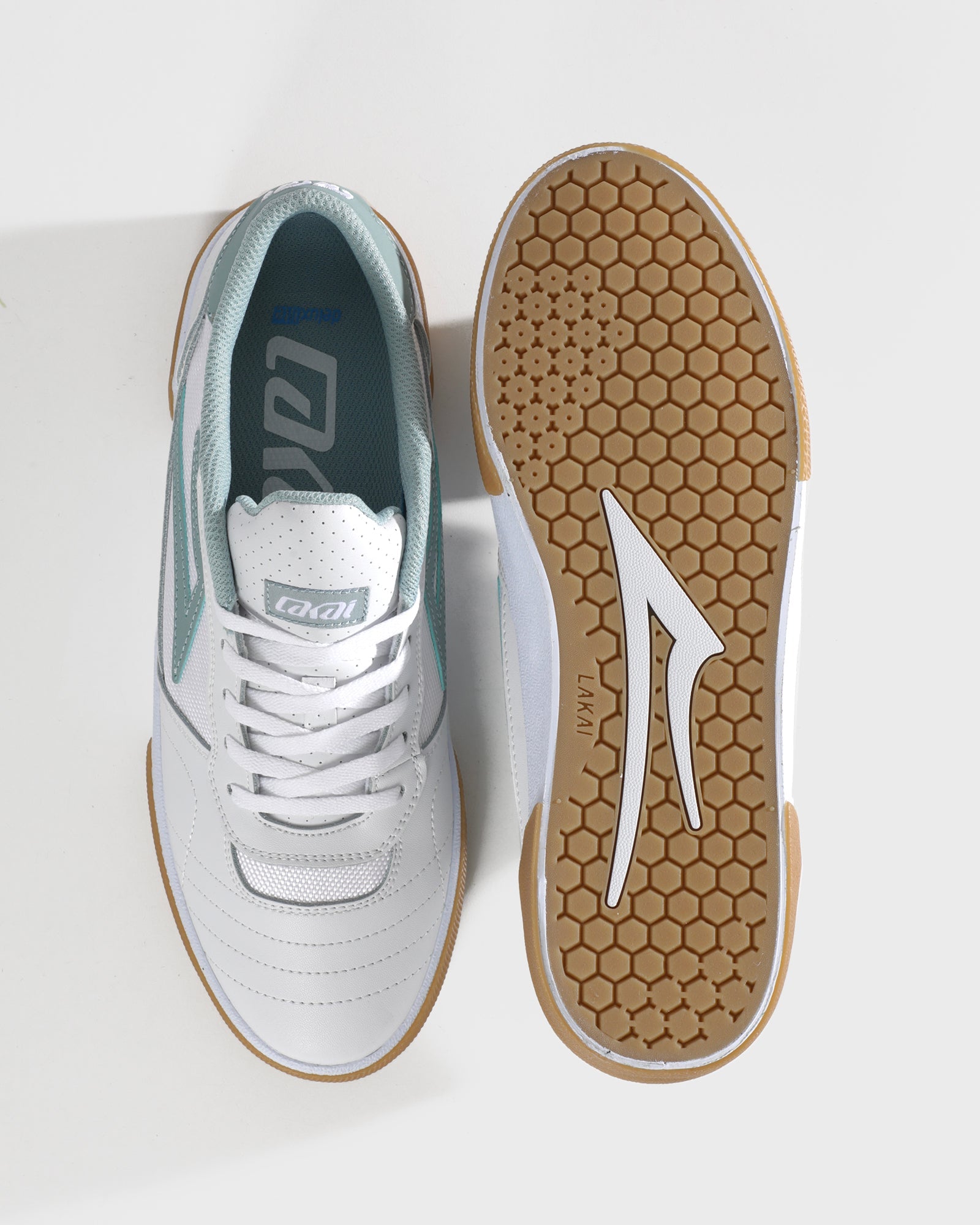 lakai-cambridge-elite-skate-schuh-elite-white-leather-grey-mist image 2