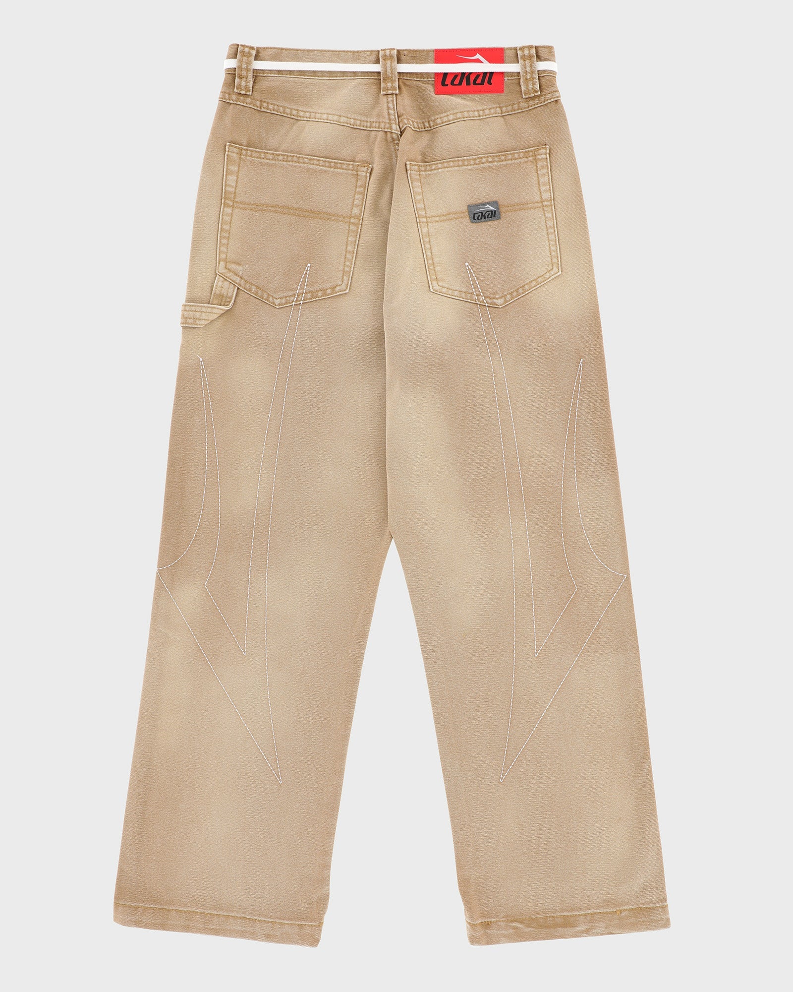lakai-faded-wide-leg-carpenter-pant-khaki image 3