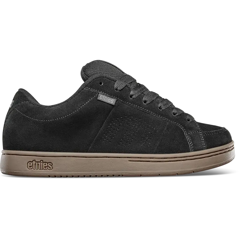 etnies-kingpin-skate-schuh-black-dark-grey-gum image 1