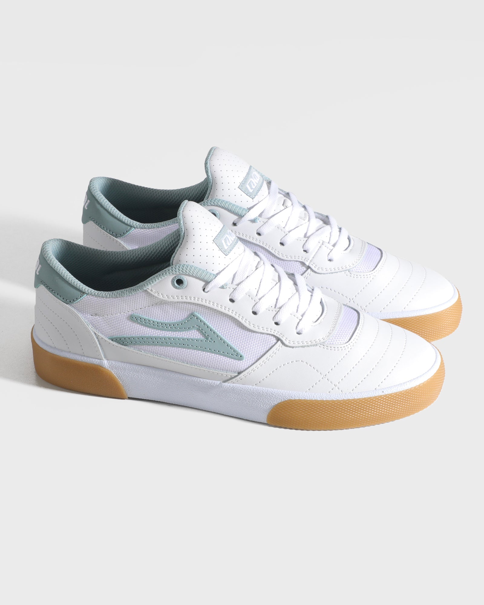 lakai-cambridge-elite-skate-schuh-elite-white-leather-grey-mist image 4