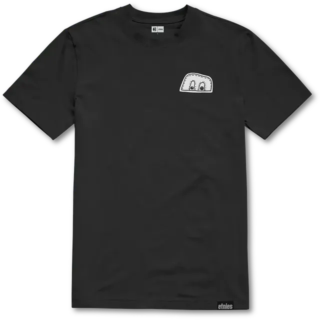 etnies-x-fos-t-shirt-schwarz-wei image 1