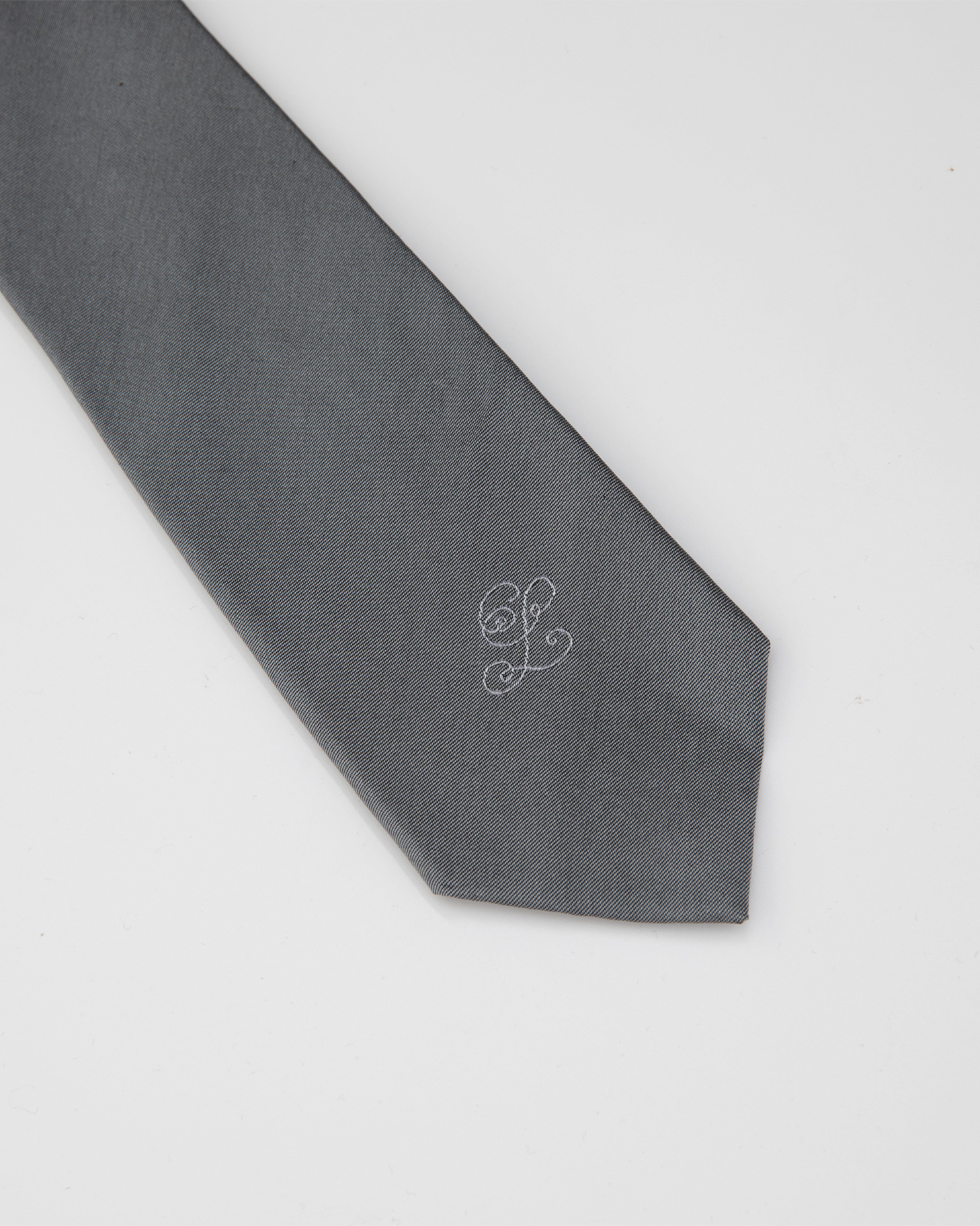 lakai-jacquard-necktie-krawatte-cool-grey image 2