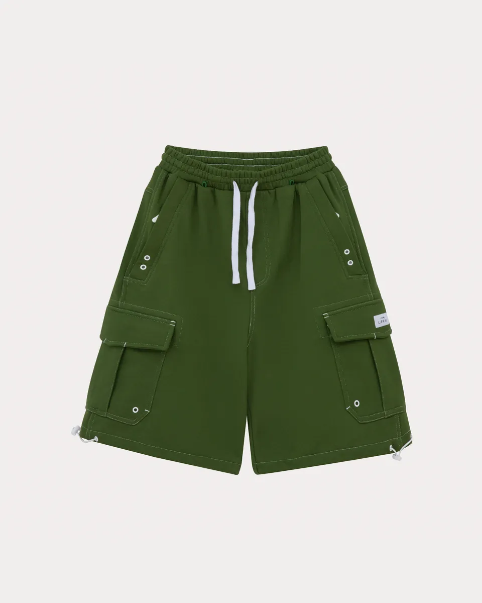 lakai-cargo-sweatshorts-cypress-skate-shorts image 1