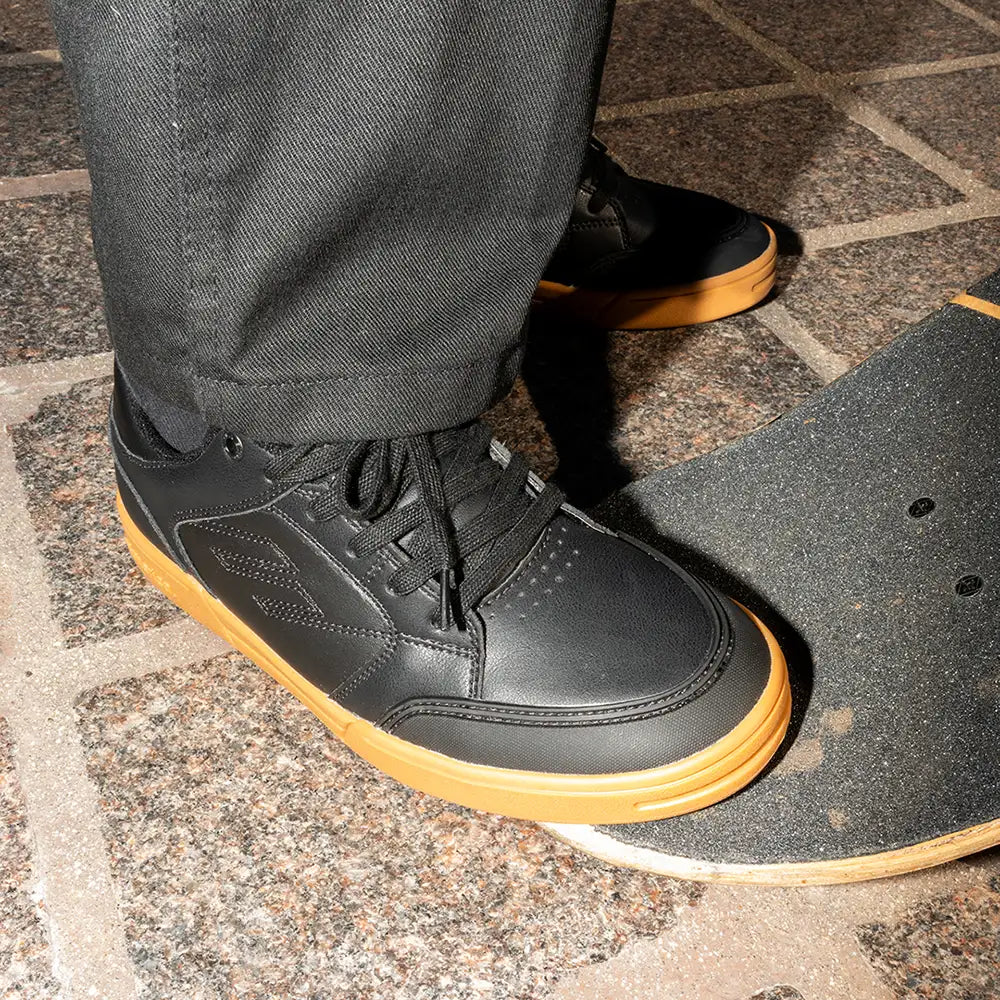 emerica-heritic-skate-schuhe-brown-black-tan image 2