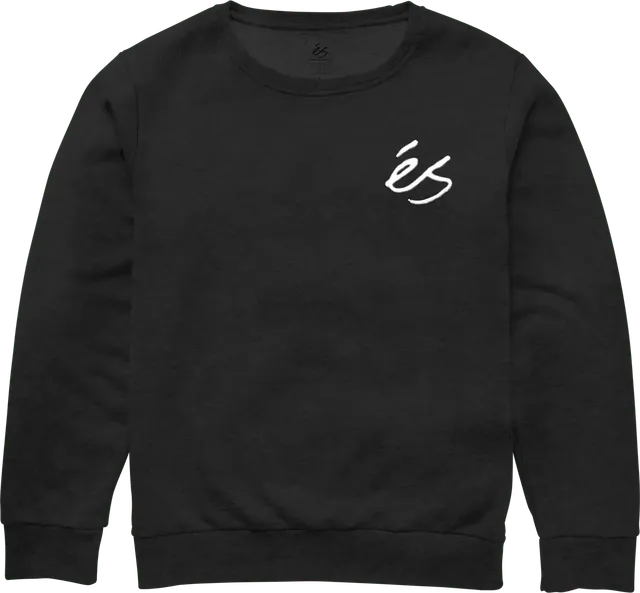 s-mini-script-crewneck-pullover-schwarz image 1