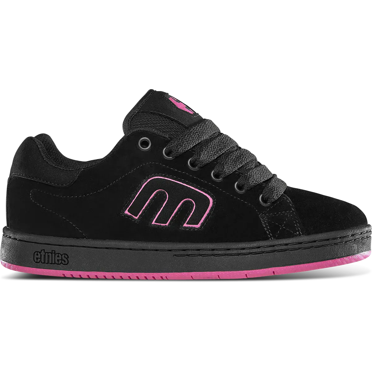 etnies-callicut-skate-schuhe-black-pink image 1