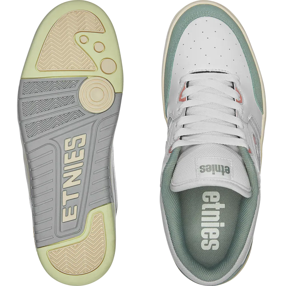 etnies-loot-skate-schuhe-gr-n-wei-gelb image 3