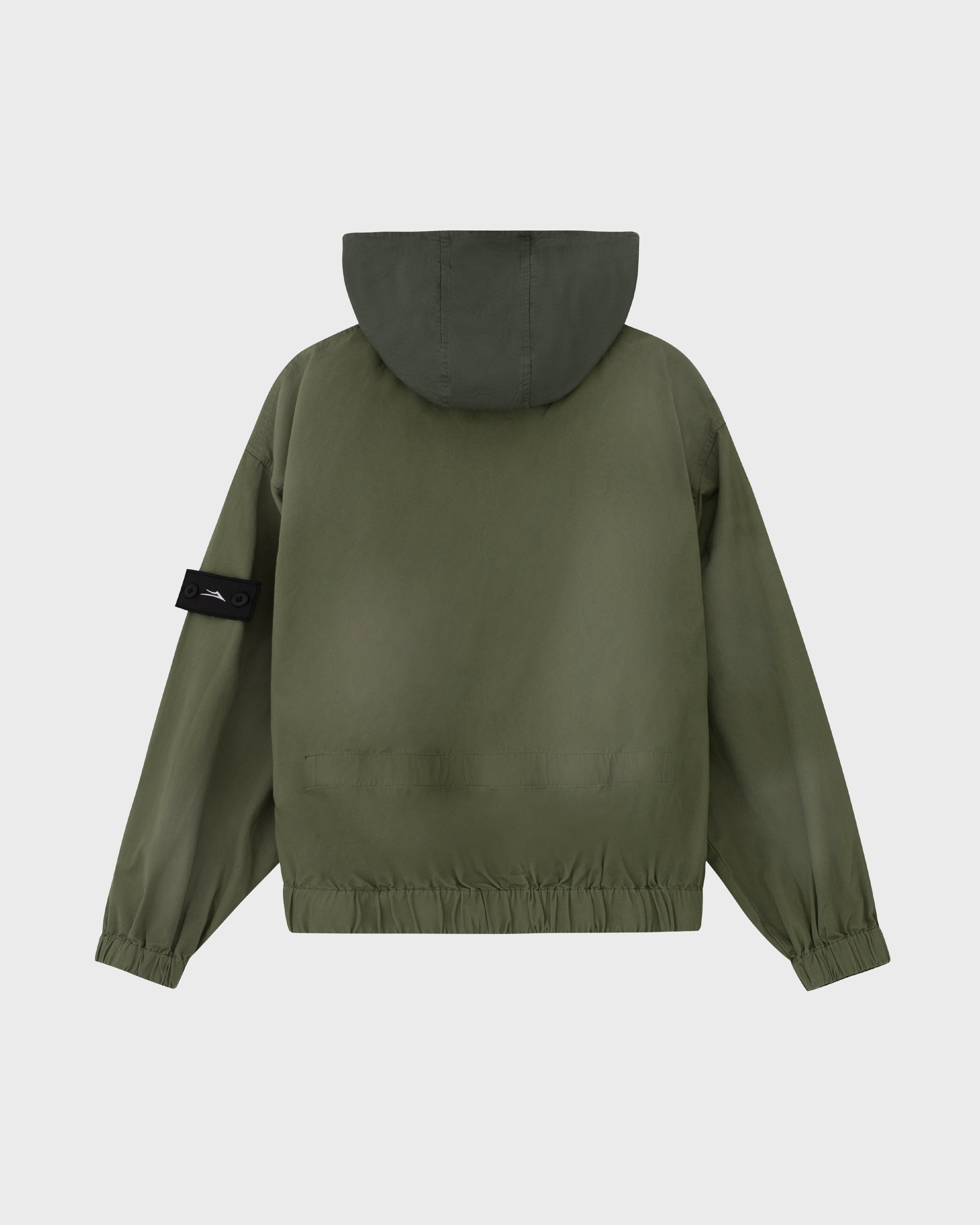 lakai-transit-shell-jacket-green image 4