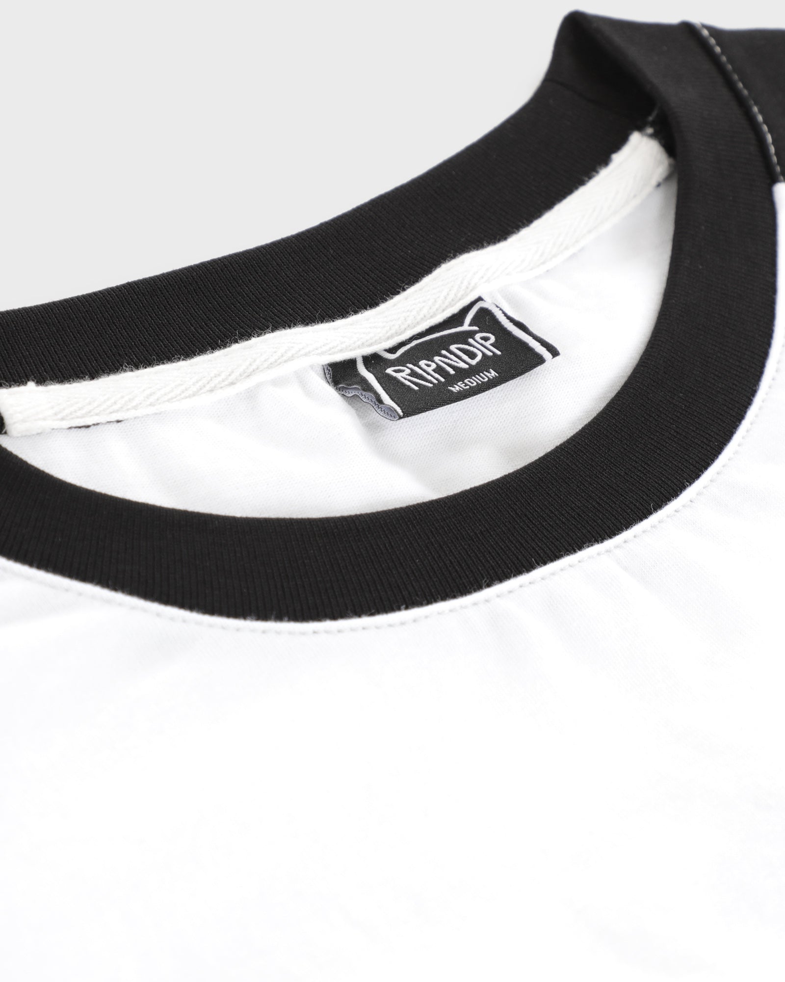lakai-x-ripndip-raglan-ss-tee-white-black image 5