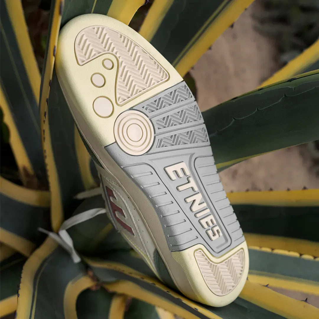 etnies-loot-skate-schuhe-gr-n-wei-gelb image 5