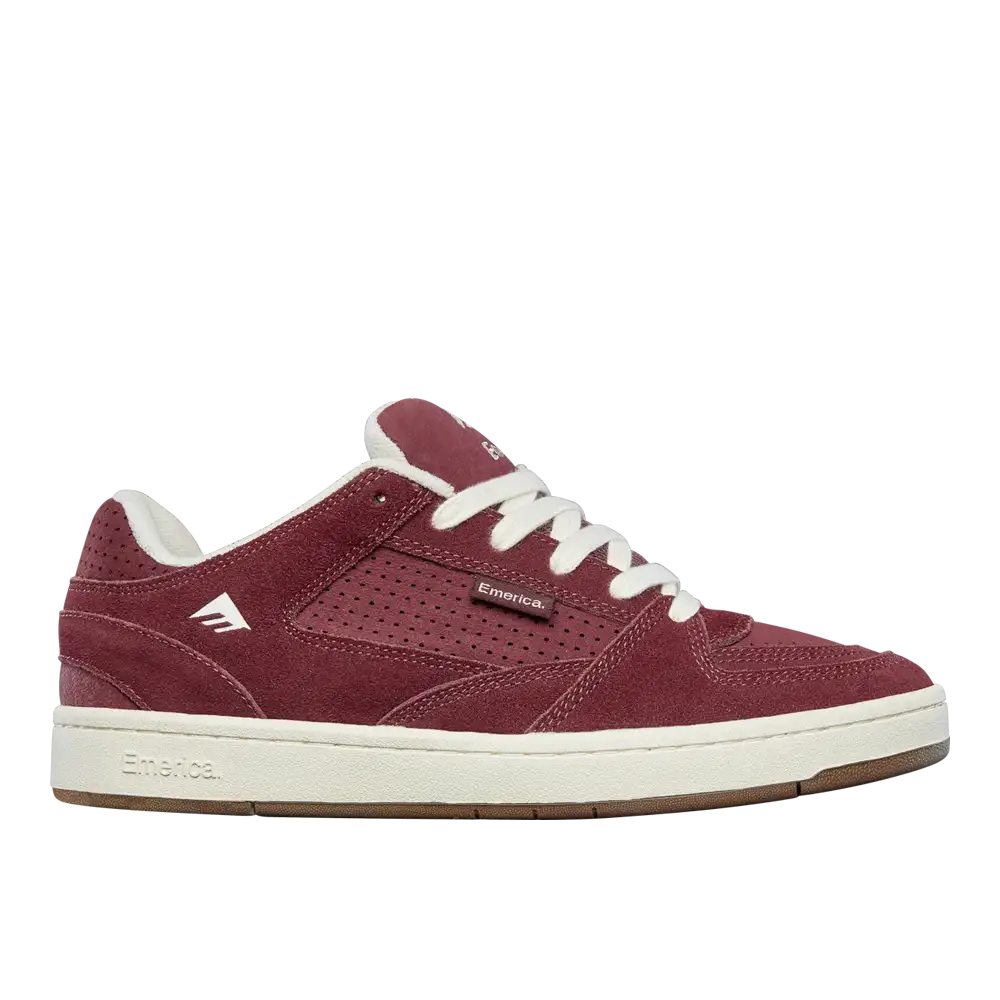 emerica-mute-skate-schuh-burgundy image 1