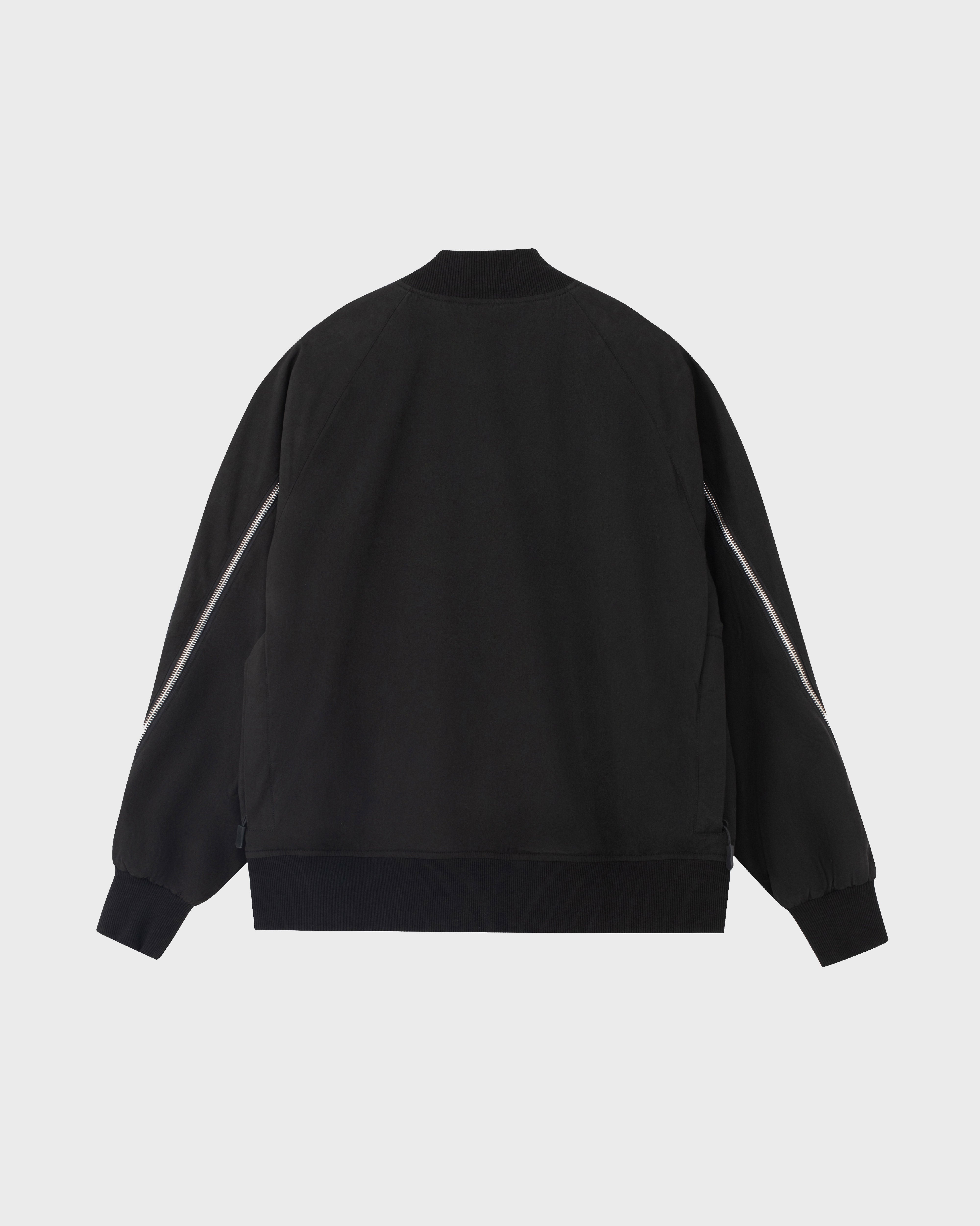 lakai-slashed-zip-bomberjacke-schwarz image 2