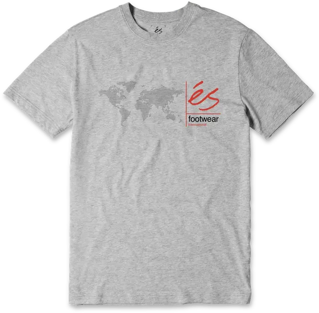 s-digi-map-t-shirt-grey-heather image 1