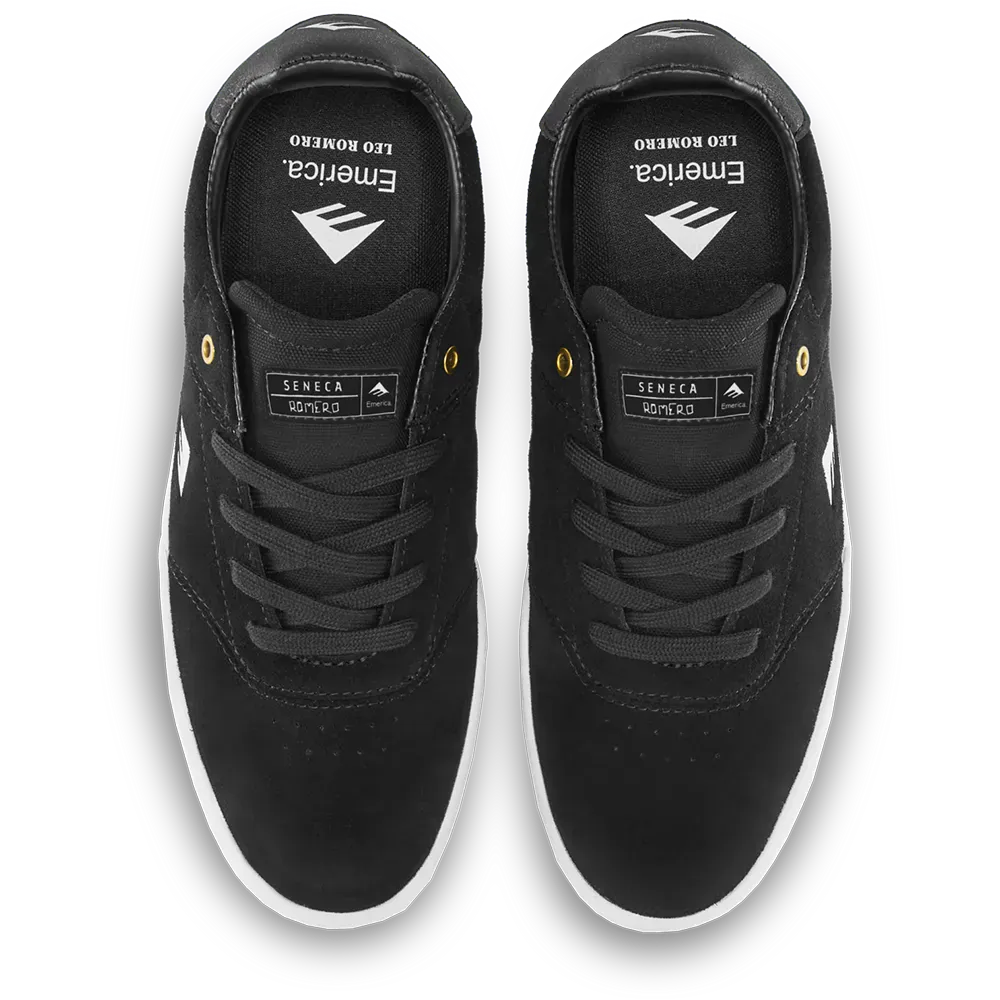 emerica-seneca-lowtop-skateschuh-schwarz image 3