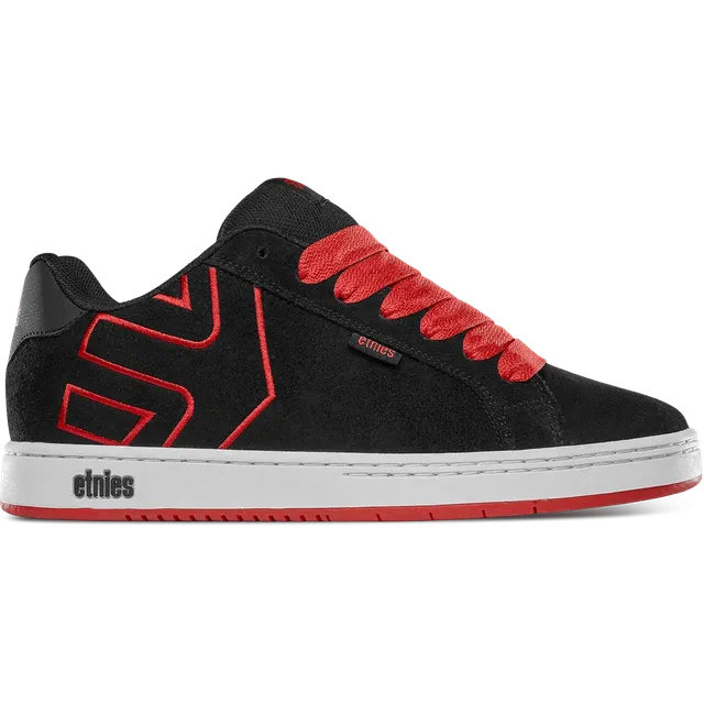 etnies-fader-skate-schuhe-black-red image 1