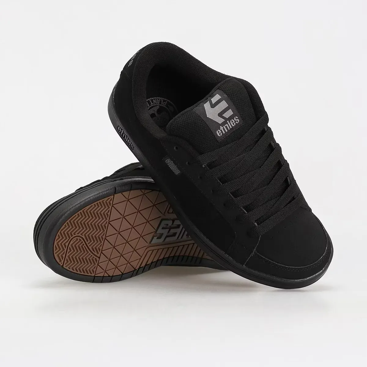 etnies-kingpin-skate-schuh-black-black image 2