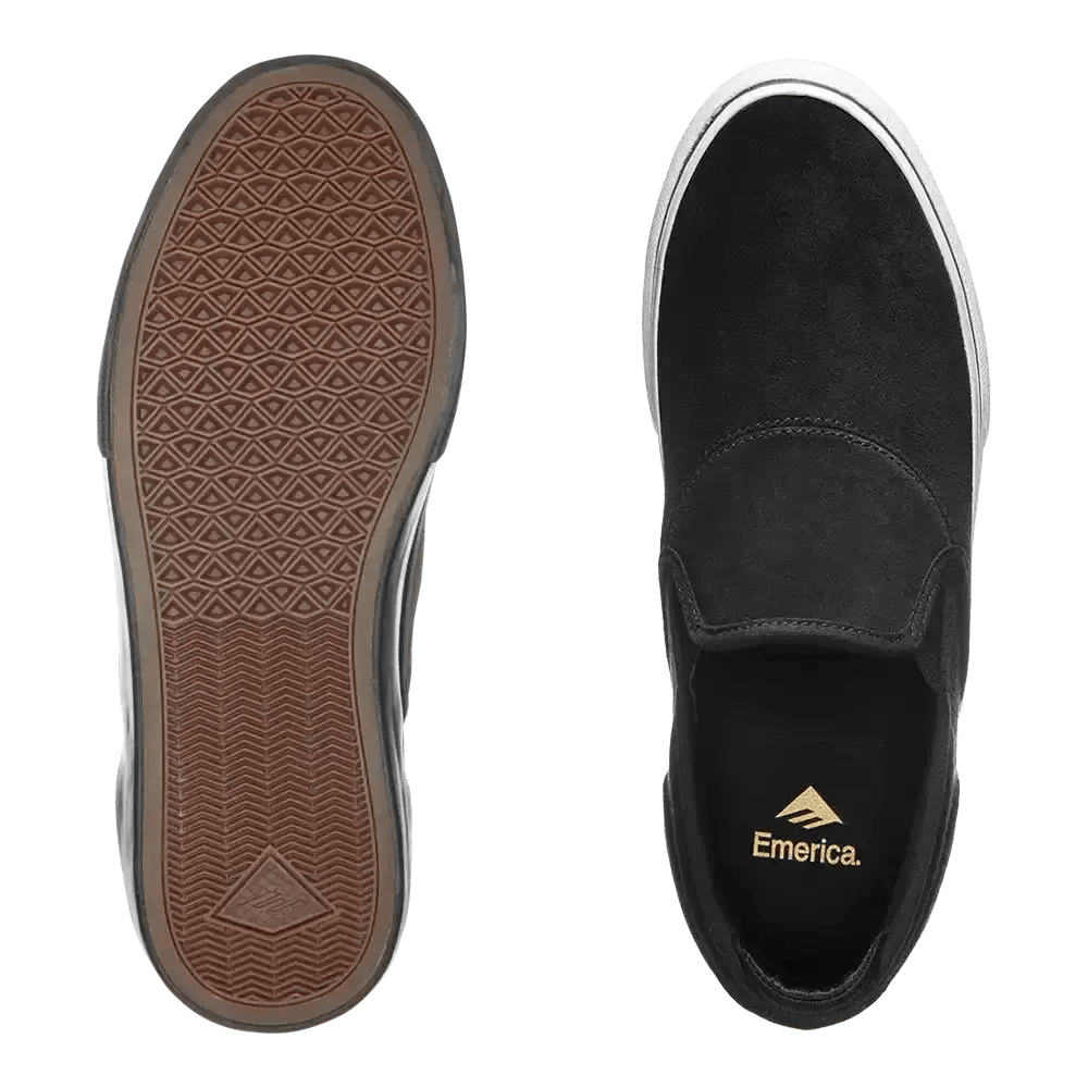 emerica-wino-g6-slip-on-skateschuh-black-white-gold image 3