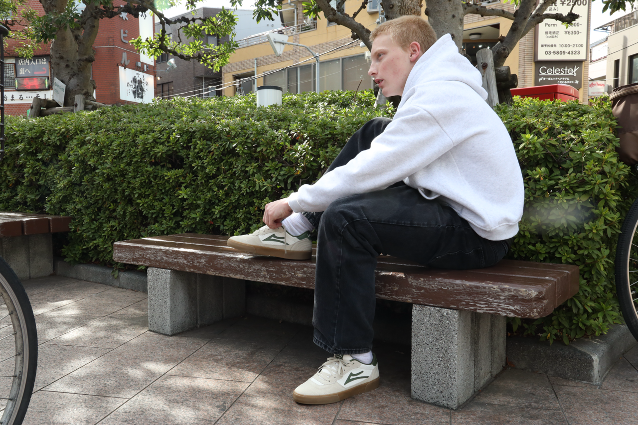 lakai-cambridge-skateschuh-cream-suede image 7