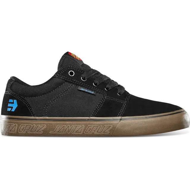etnies-barge-ls-x-santa-cruz-schwarz-gum-skateschuh image 1
