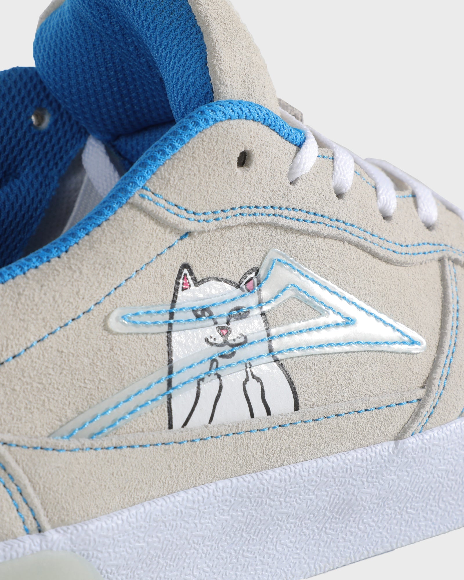 lakai-cambridge-skate-schuh-lakai-x-ripndip-lord-nermal-grey image 3