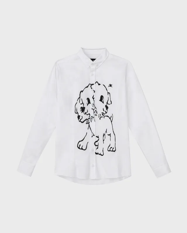 lakai-asymmetrical-placket-cerberus-dress-shirt-wei image 1