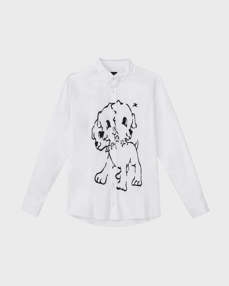 lakai-asymmetrical-placket-cerberus-dress-shirt-wei image 1