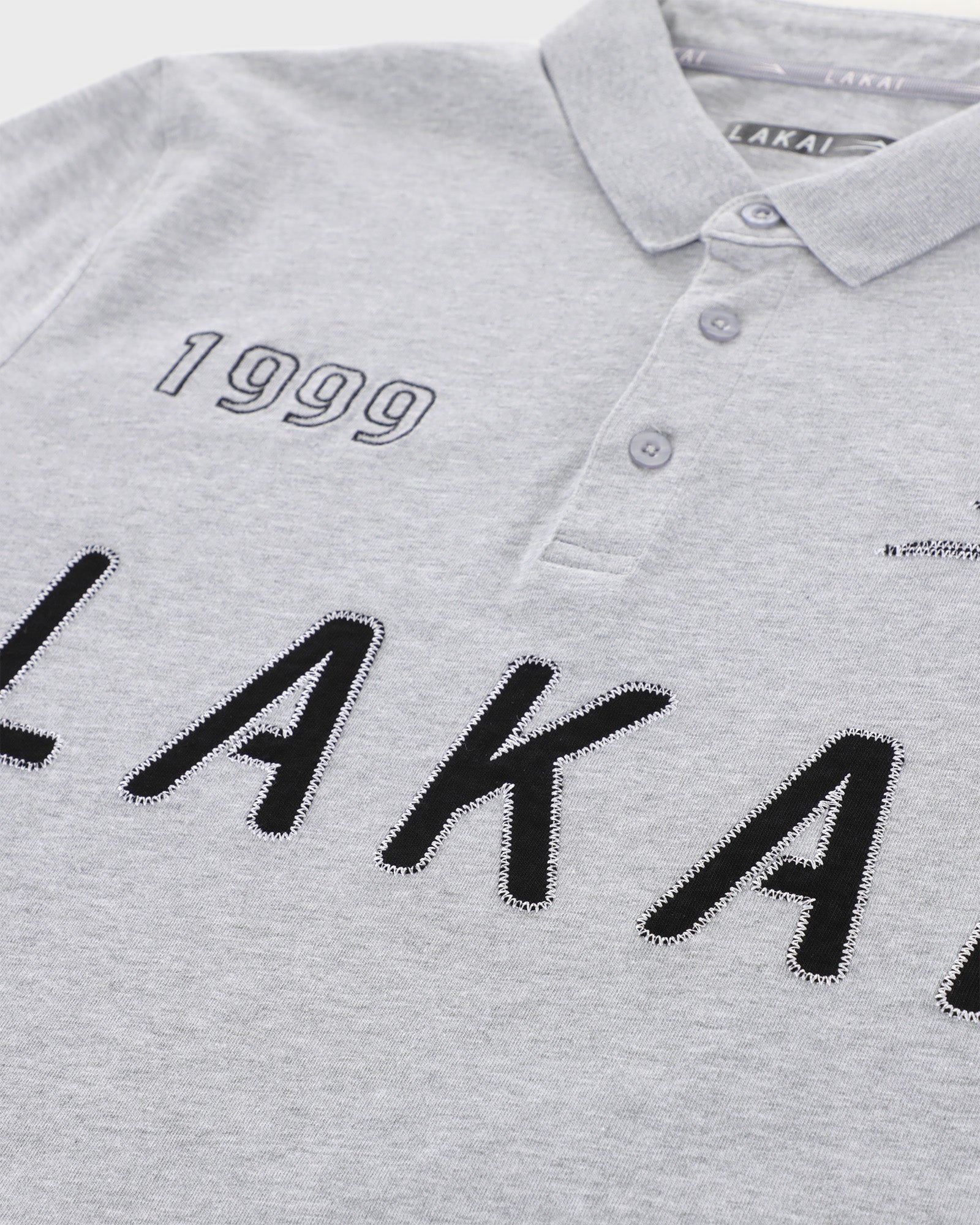 lakai-players-polo-shirt-heather-grey image 5
