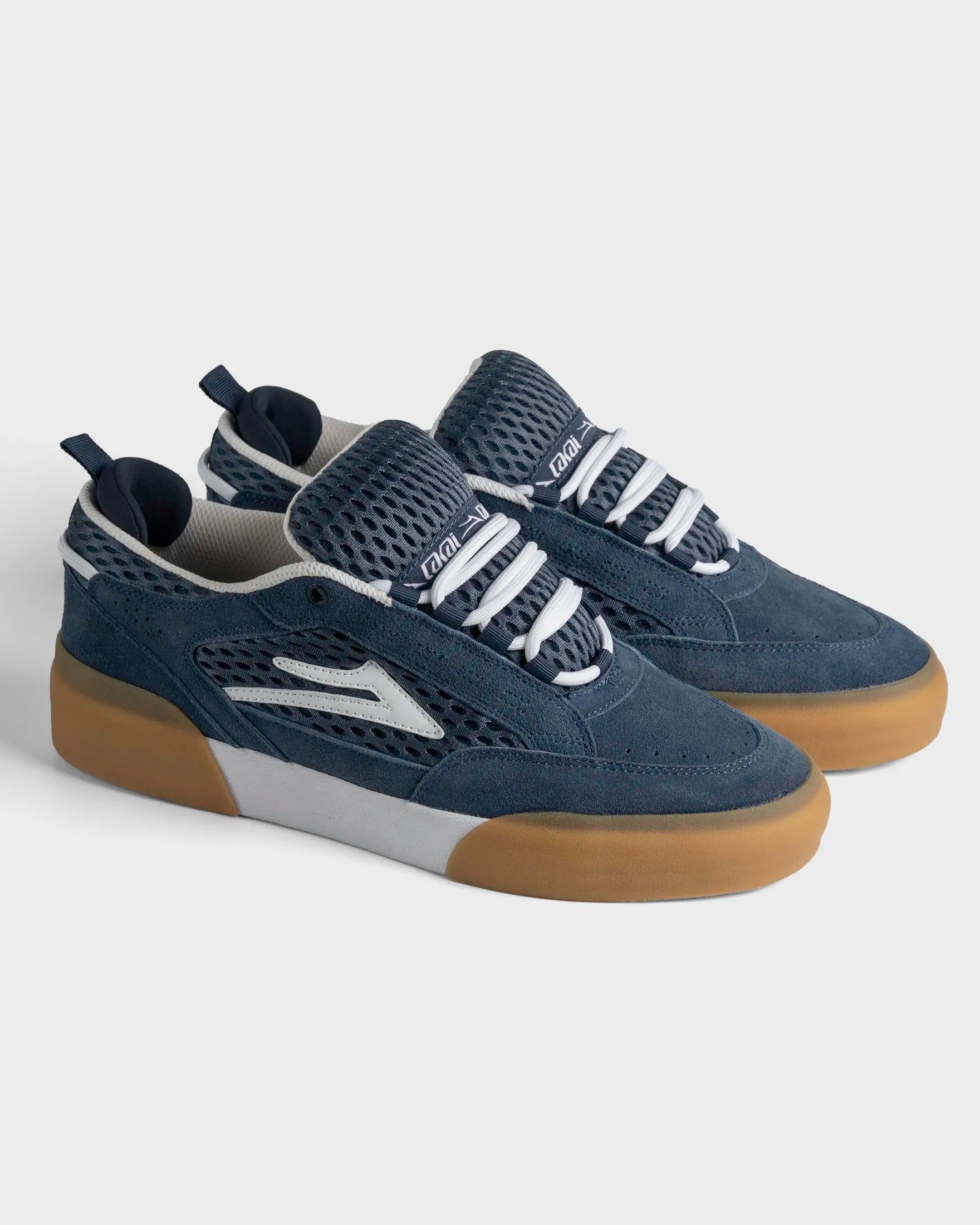 lakai-aran-skate-schuhe-navy-suede-white-gum image 2