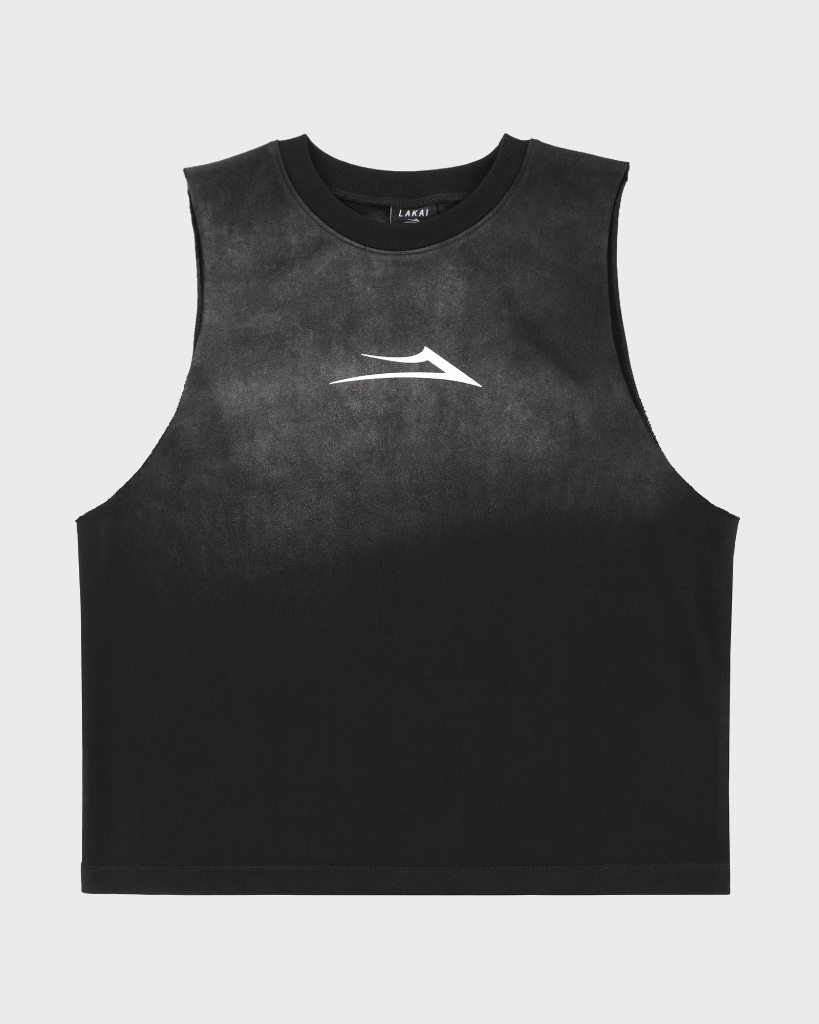 lakai-flare-cutoff-tank-shirt-black image 1