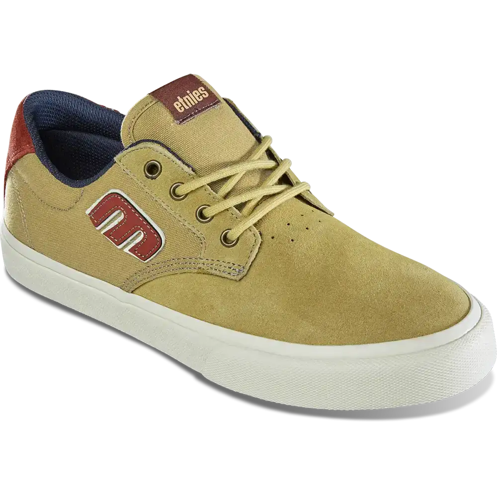 etnies-barge-plus-skate-schuh-suede-canvas image 4