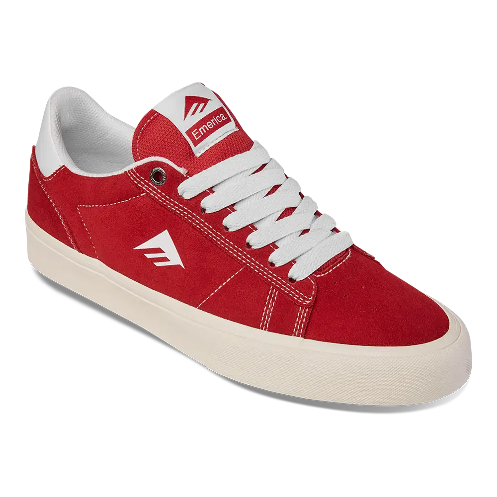 emerica-moca-skate-schuh-red-suede image 5