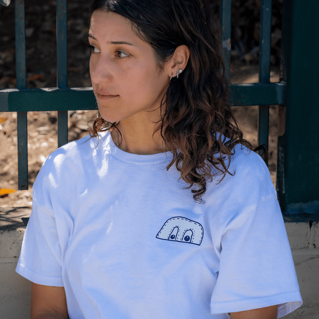etnies-x-fos-t-shirt-white-navy-top image 3